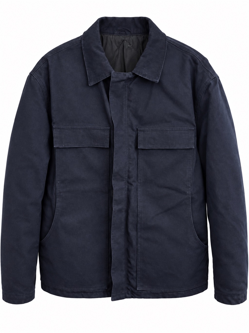 Carhartt C003 Arctic Quilt-Lined Duck Coat — Men’s Large Regular, Dark Navy